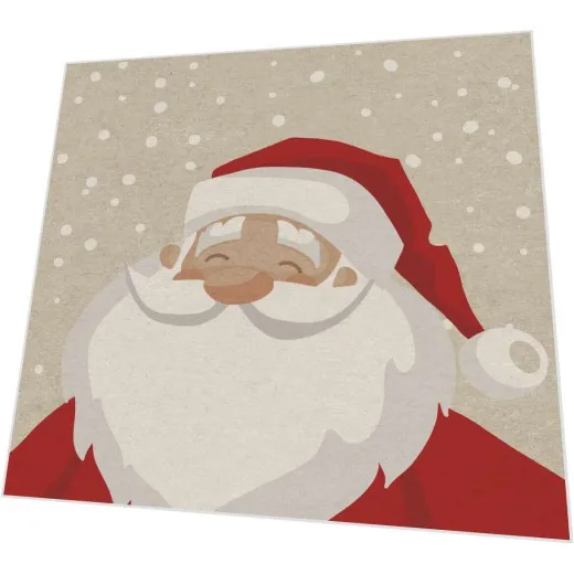Servietten - Weihnachtsmann - 100% Recycling
