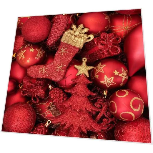 Servietten - Rote Kugeln