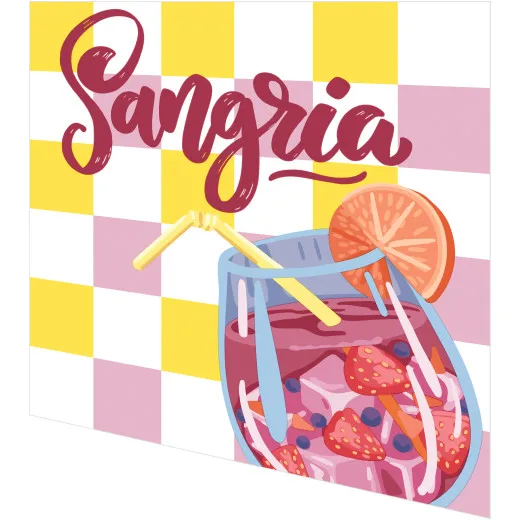 Servietten - Sangria - Sommergeschmack