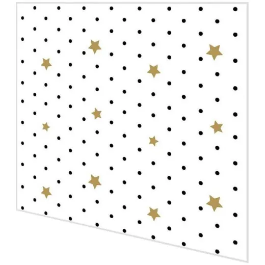 Napkins - Black Stars