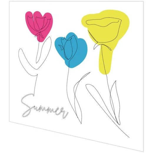 Servietten - Sommerwunsch