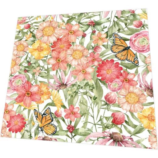 Servietten - Sonnenbeschienene Blüten