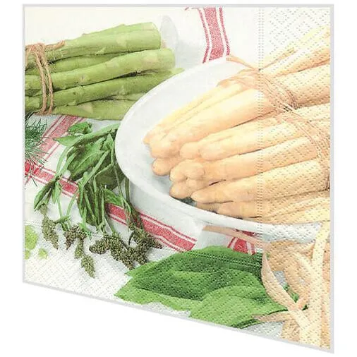 Servietten - Spargel