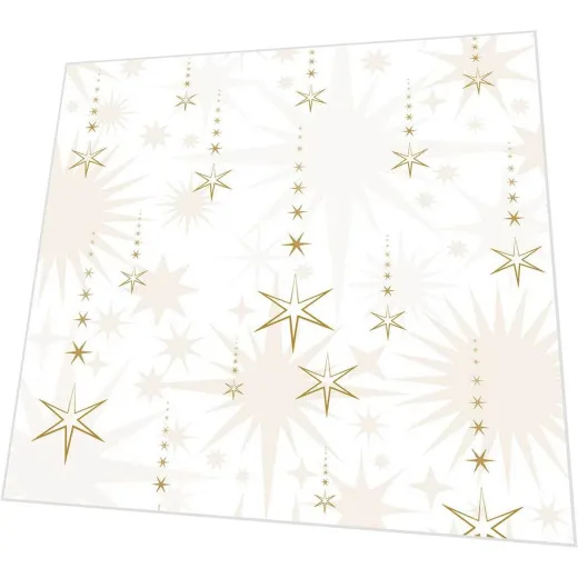 Servietten mit Prägung - Sternenregen