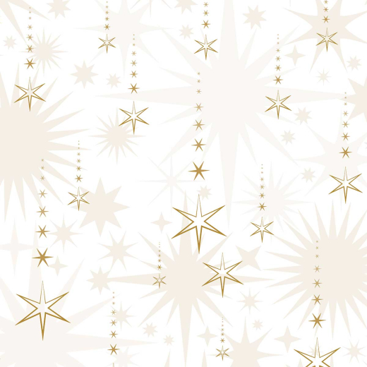 Servietten mit Prägung - Sternenregen