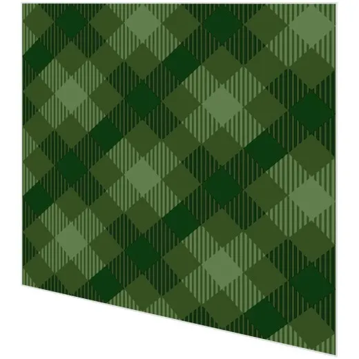 Napkins - Tartan green