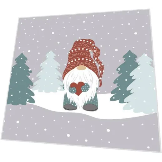 Napkins - Tomte in forest