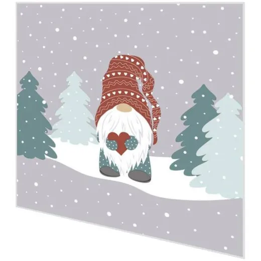 Napkins - Tomte in forest