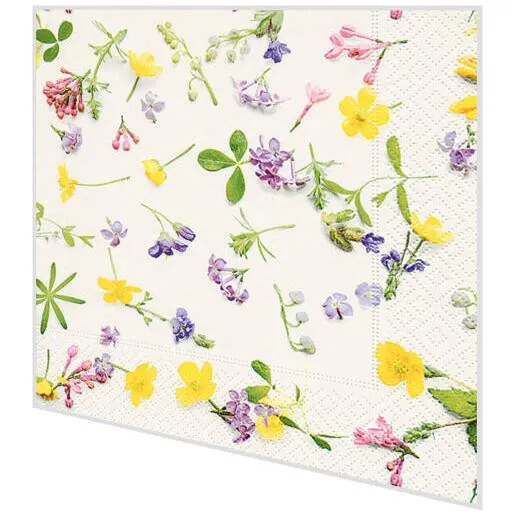Servietten - Verstreute Blumen