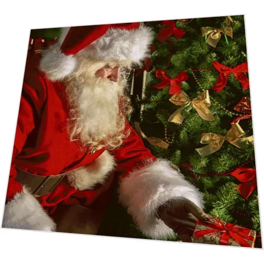 Servietten - Weihnachtsmann bringt Geschenke