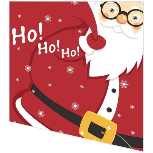 Servietten - Weihnachtsmann Ho Ho Ho