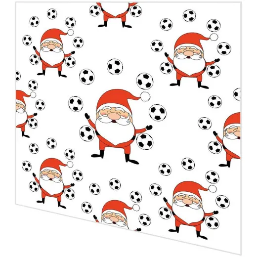 Servietten - Weihnachtsmann jongliert