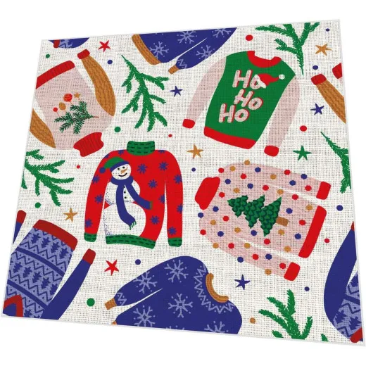 Servietten - Weihnachtspullover