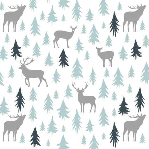 Servietten - Weihnachtswald