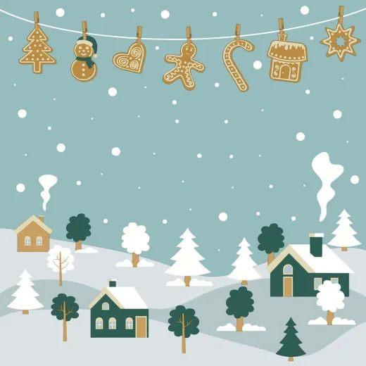 Servietten - Winterberg