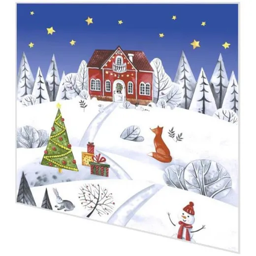 Servietten - Winterland