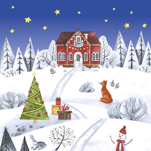 Napkins - Winter land