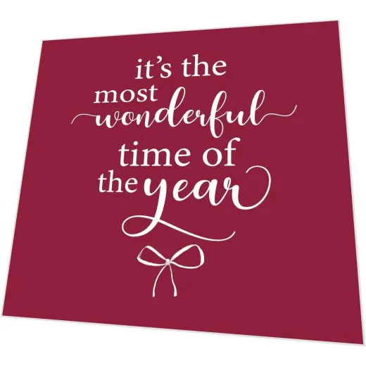 Servietten - Wonderful time