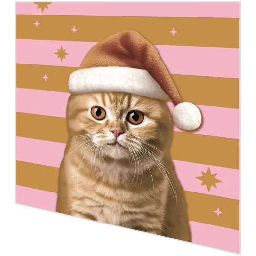Servietten - Xmas Katze