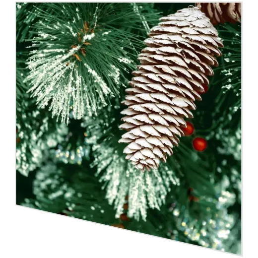 Servietten - Zapfen am Baum