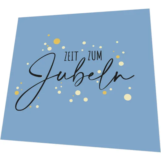 Servietten - Zeit zum Jubeln