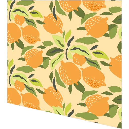 Servietten - Zitronen und Blätter