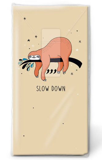 Handkerchiefs - Sloth Slow down