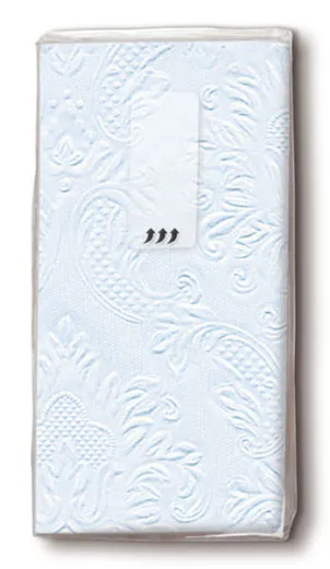 Handkerchiefs - Moments ornament pastel blue Handkerchiefs - Moments ornament pastel blue