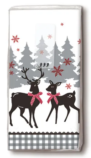 Taschentücher - Hirsche verliebt