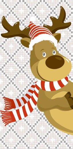 Handkerchiefs - Reindeer Fun