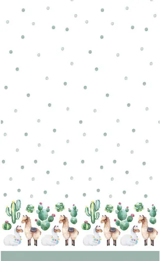 Tischdecke - Lamas Dunicel