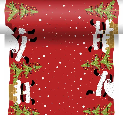 Dunicel Tablerunner - Moods of Santa