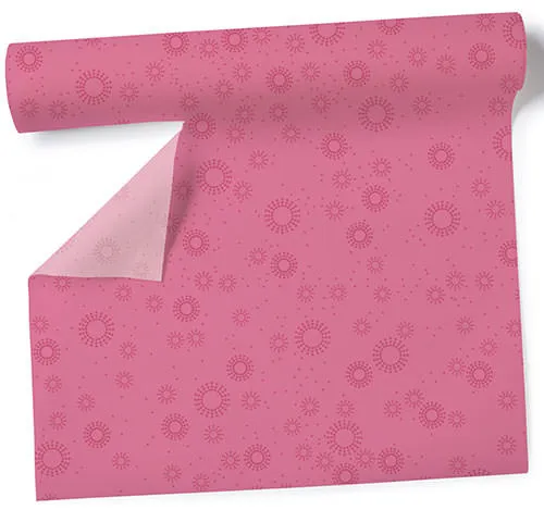 Tischläufer - Moments Uni rosa