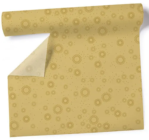 Tischläufer - Moments Uni gold