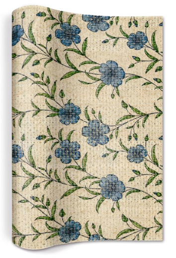 Tischläufer aus Flachs - Flachsmuster