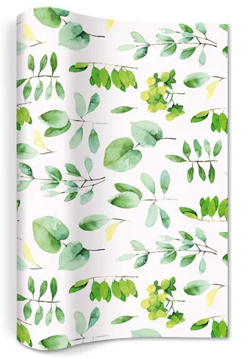 Vlies Tischläufer - Frische Blätter Vlies Tischläufer - Frische Blätter