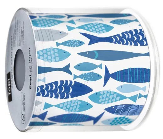 Toilettenpapier - Fische