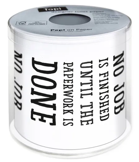 Toilet paper - Paperwork