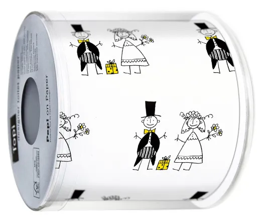 Toilettenpapier - Ehepaar