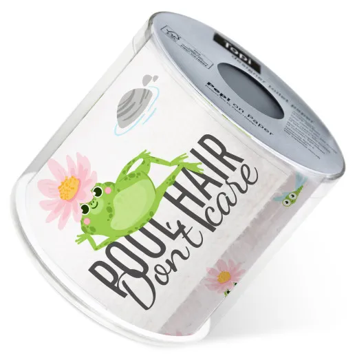 Toilettenpapier - Frosch im Wasser