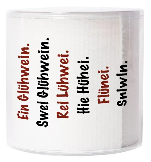 Toilettenpapier - Glühwein