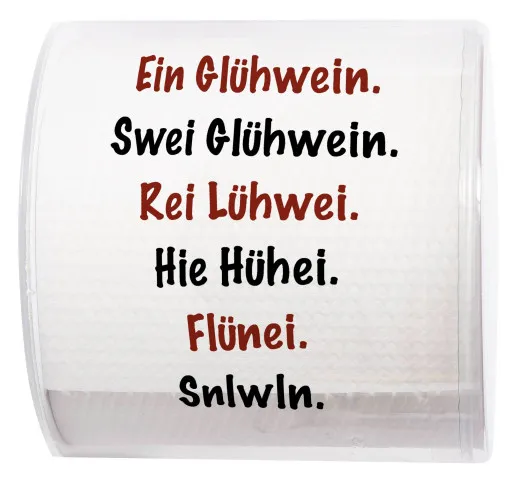 Toilettenpapier - Glühwein