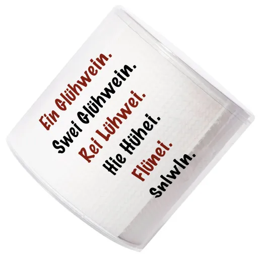 Toilettenpapier - Glühwein