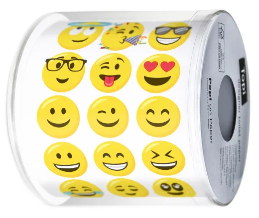 Toilettenpapier - Smileys