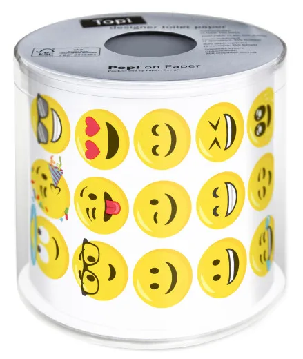 Toilettenpapier - Smileys Toilettenpapier - Smileys