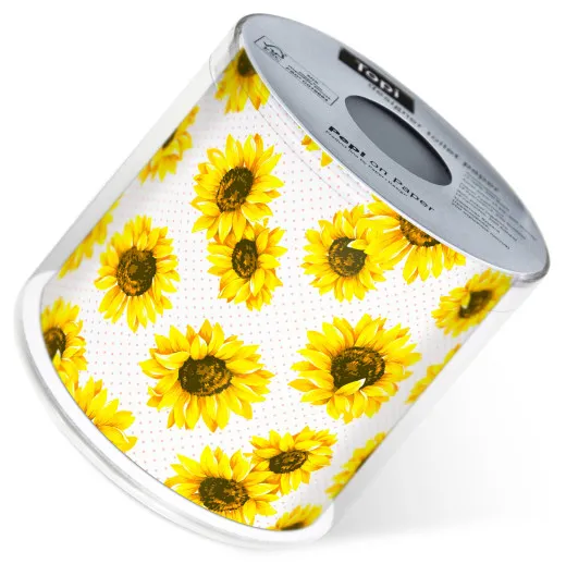 Toilettenpapier - Sonnenblumengarten