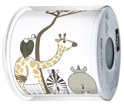 Toilettenpapier - Tiere