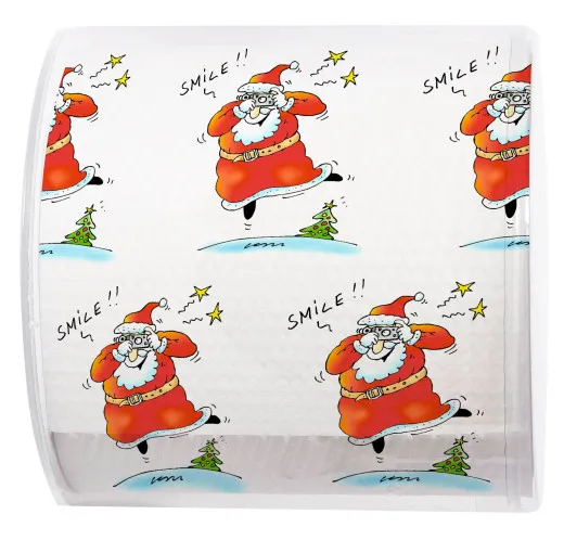 Toilettenpapier - Weihnachtsfoto
