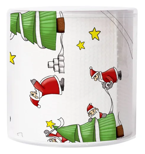 Toilet paper - Santas so busy