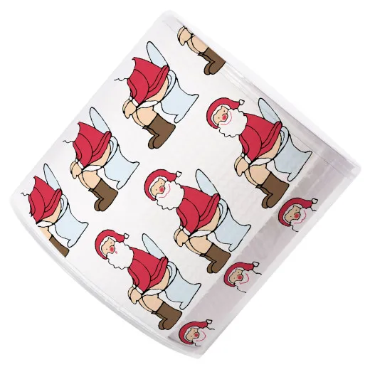 Toilettenpapier - Weihnachtsmann erwischt